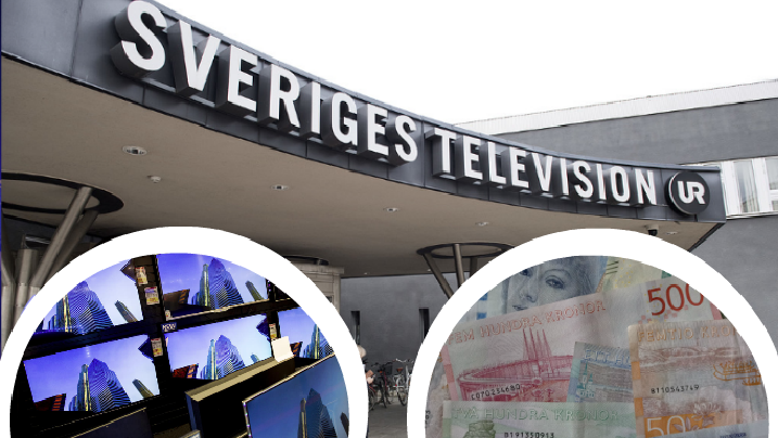 Sveriges Television, pengar och tv-apparater